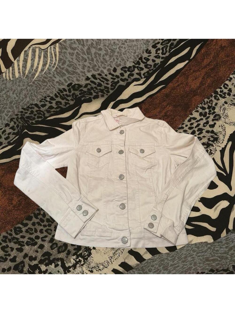 Aeropostale Women's Cream and Tan Jacket